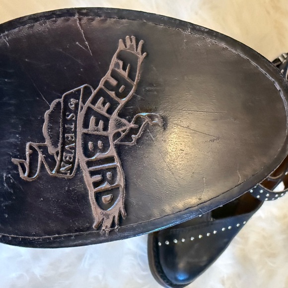 Freebird by Steven Felicity studded leather ankle boots - Picture 6 of 8